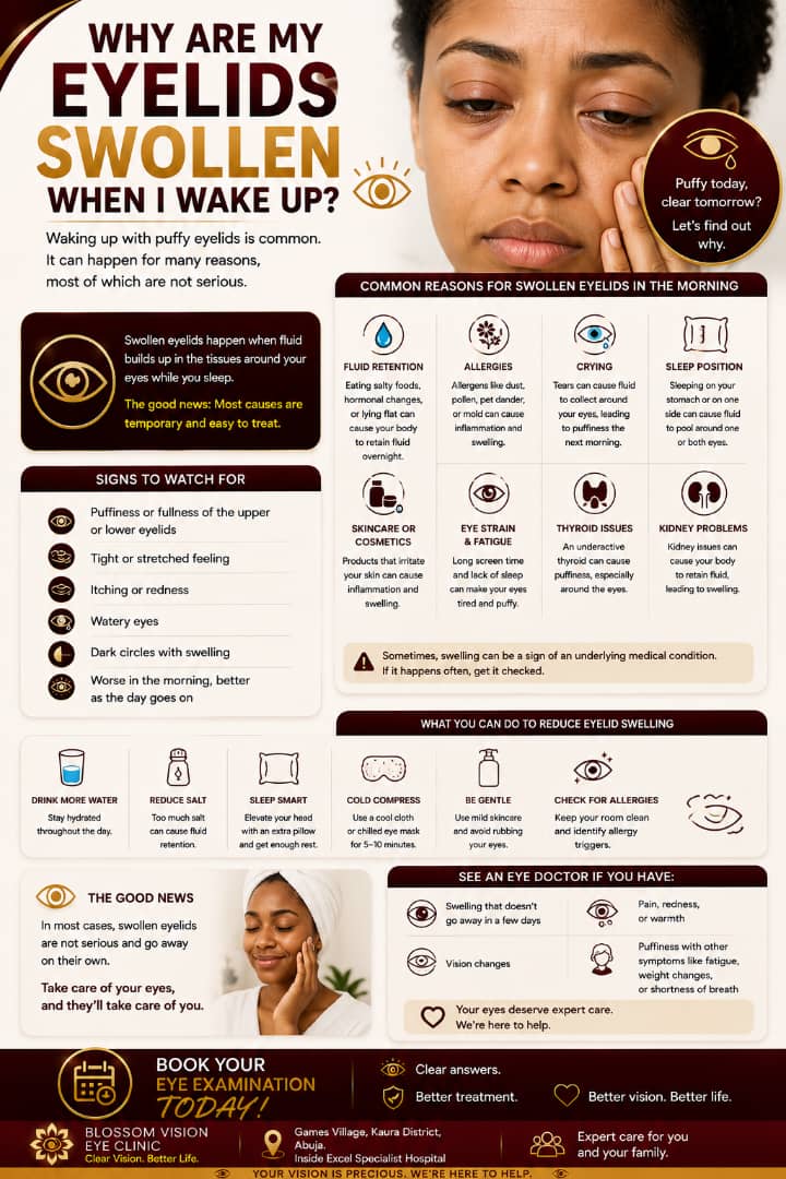 Why Are My Eyelids Swollen When I Wake Up?